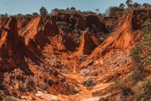 Madagaskar, Red Tsingy, landskap